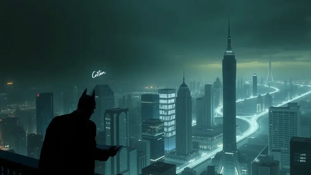 A cidade de Gotham na visão sombria de Christopher Nolan