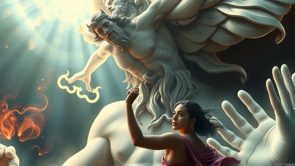 Como Zeus decidia o destino dos heróis na mitologia grega