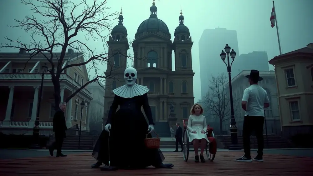 O visual dos subúrbios americanos nos filmes de Tim Burton