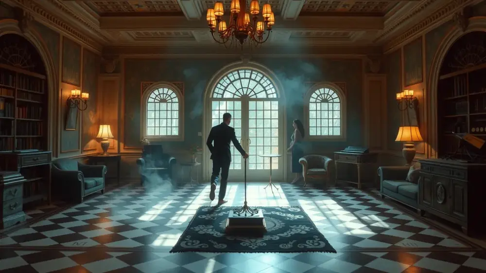 Os elementos visuais que aparecem em todo filme de Burton